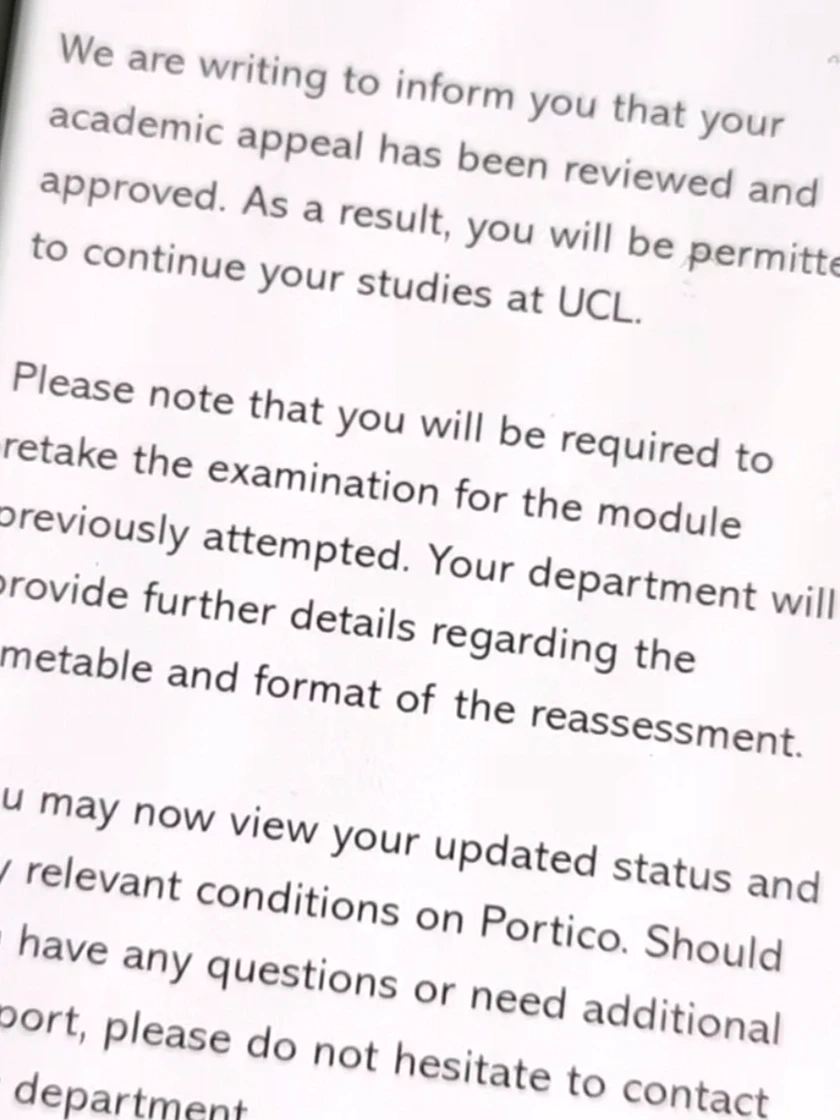 ucl补考出分，工学院被劝退的是真的多……
