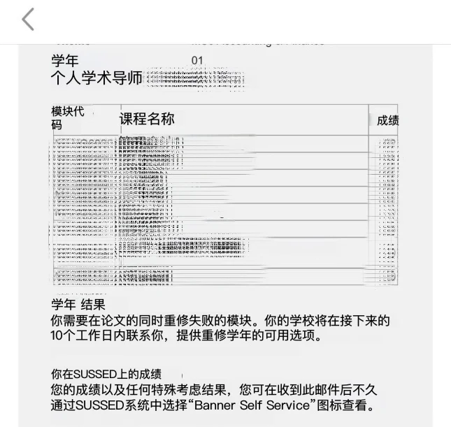 南安挂科，补考重修or申诉，这还有啥好选的 — 内容图片 1