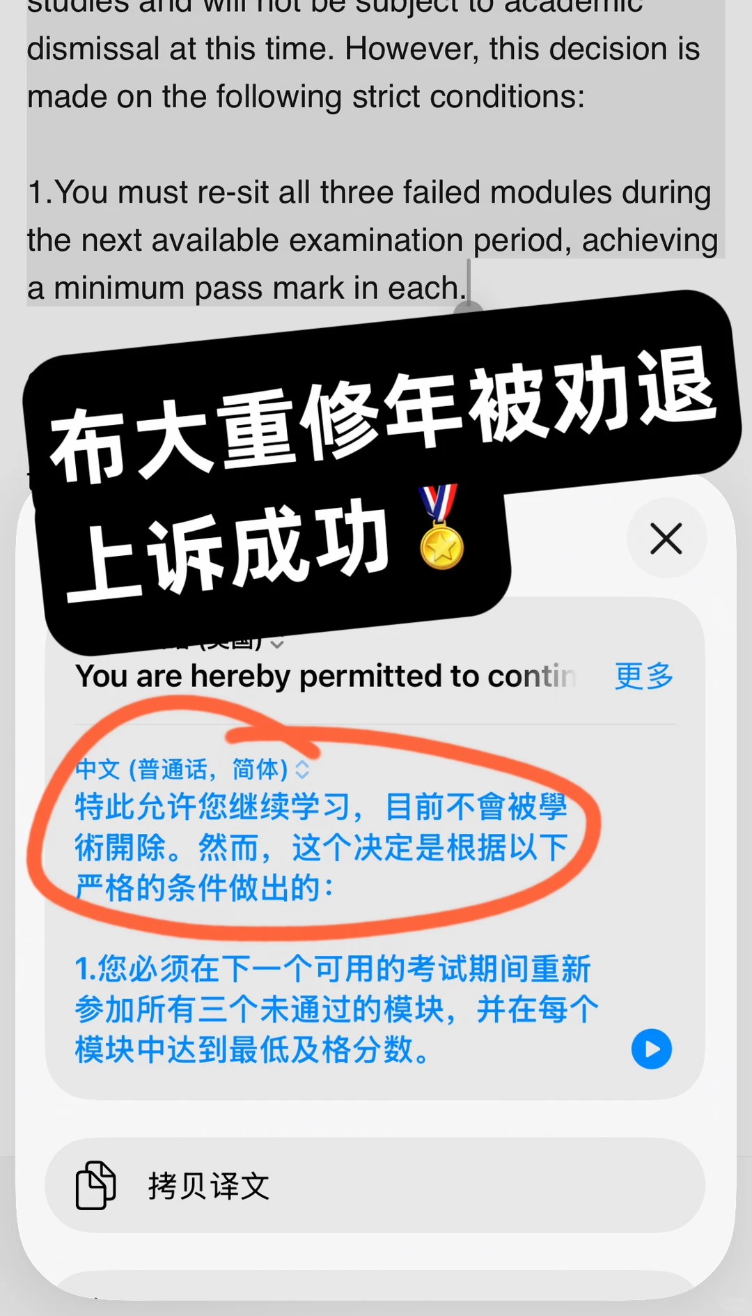 布大重修年挂科被劝退，我能捞你，是真的 — 封面 1