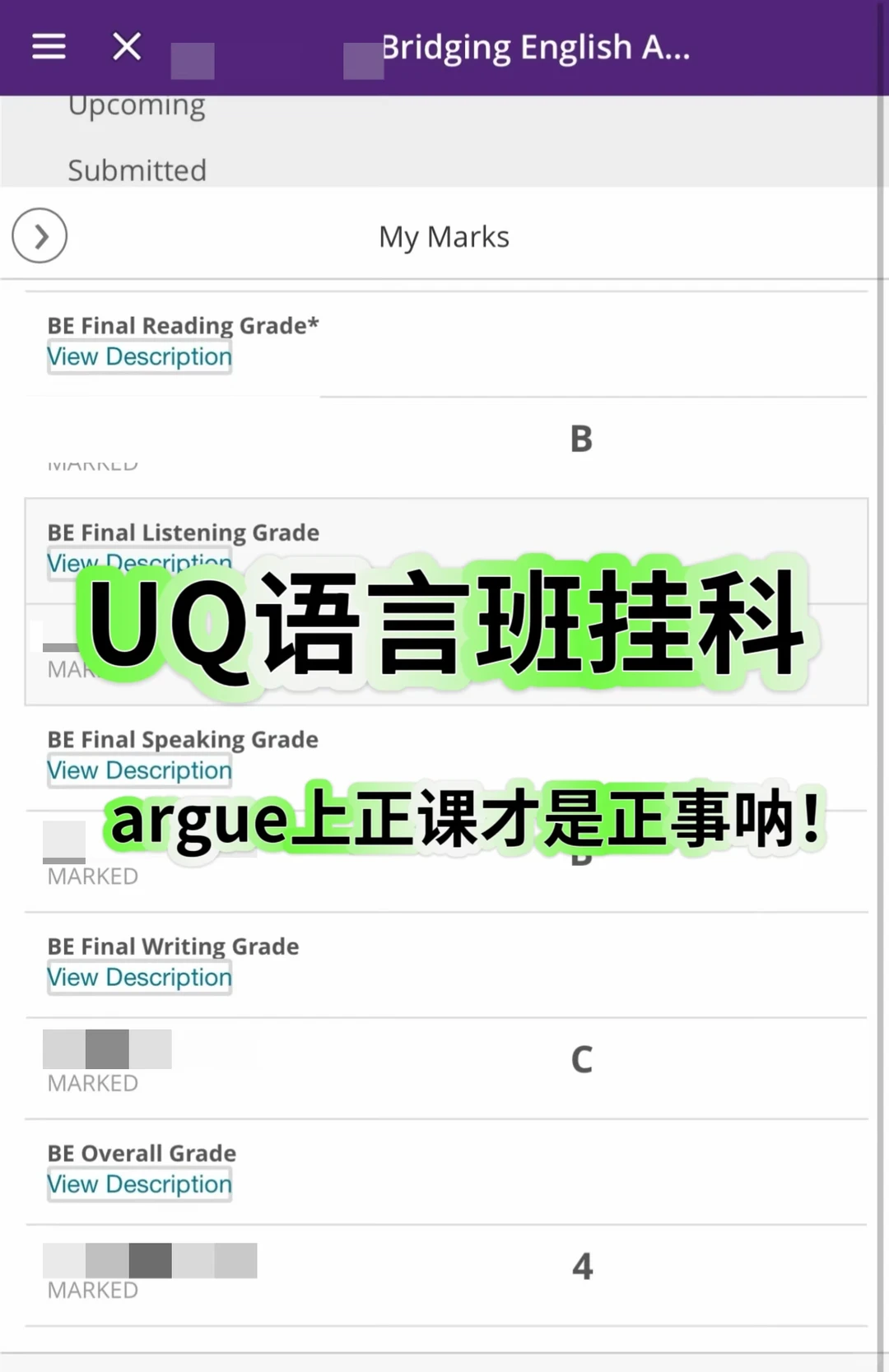 UQ语言班挂科救命秘诀曝光！🔥 — 内容图片 2