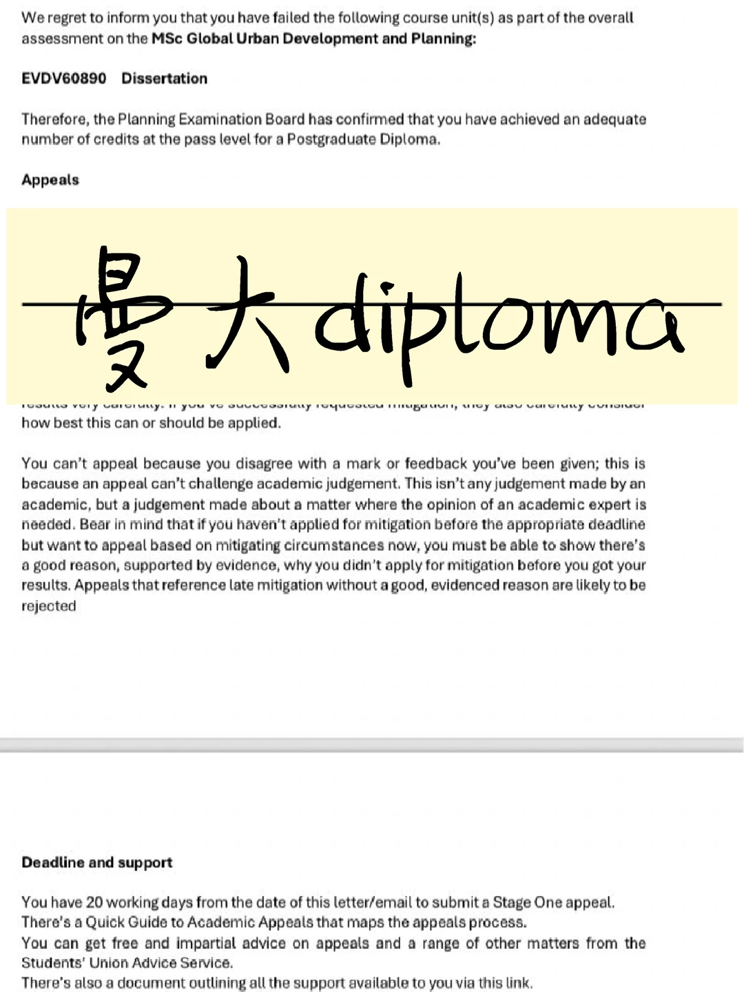 一年硕曼大diploma怎么办😢 — 内容图片 1