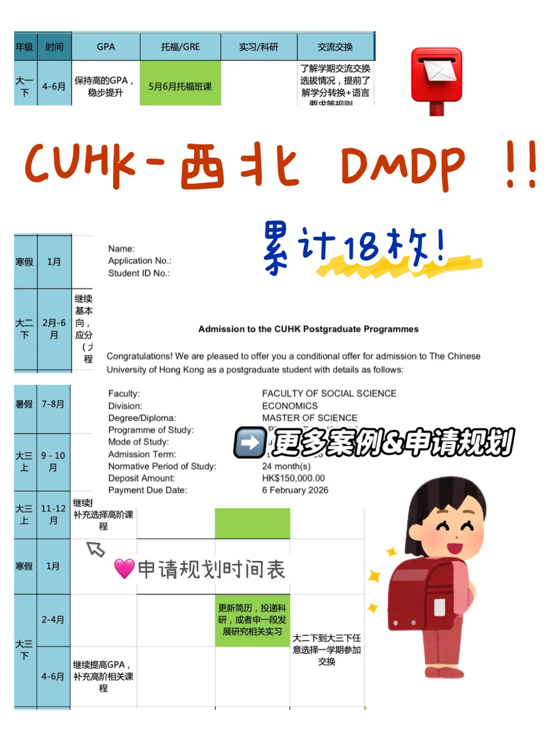 27fall想第一批拿CUHK+西北 DMDP — 内容图片 1