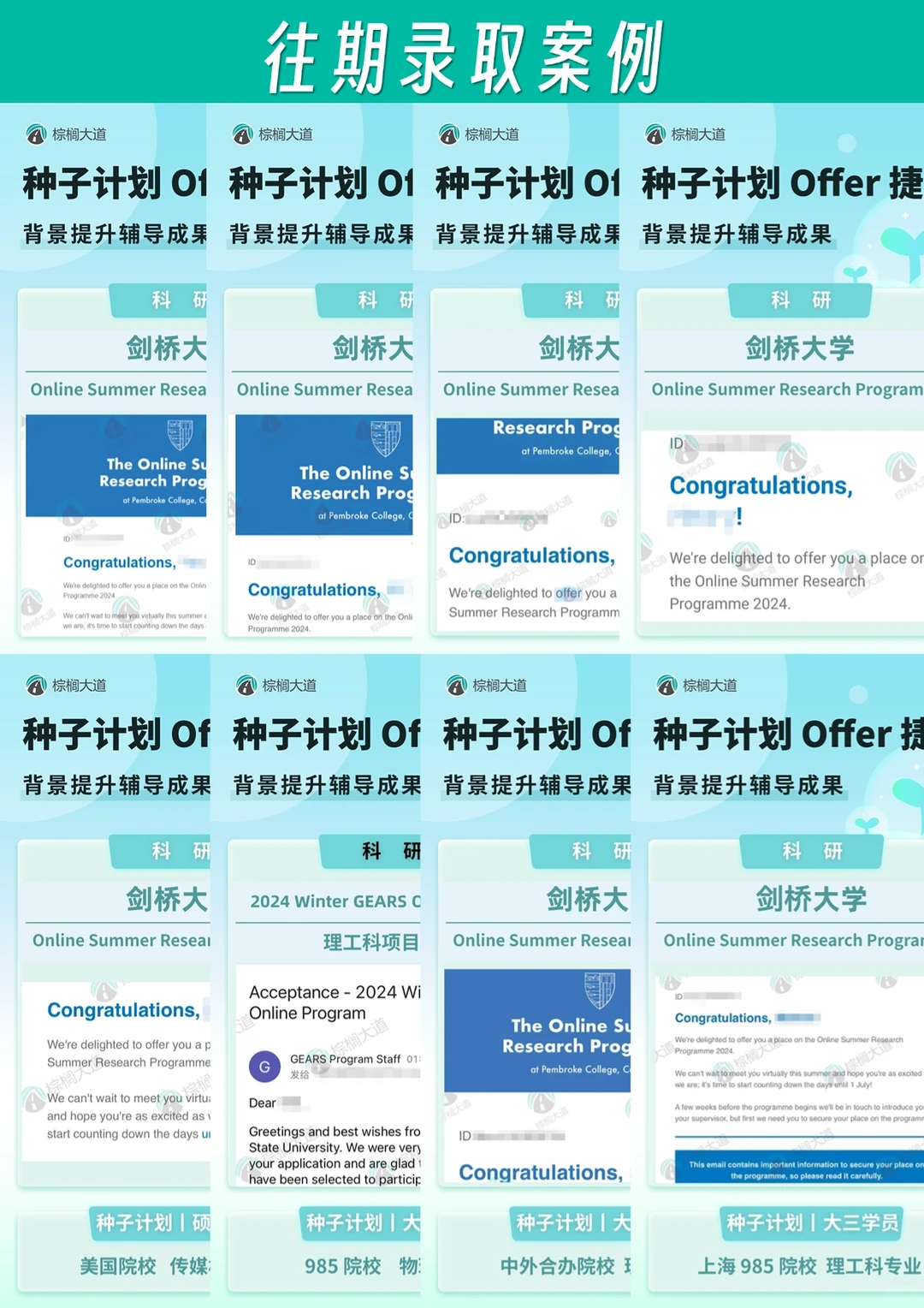 刚刚 2025剑桥暑研已开放申请！！⛷ — 内容图片 2