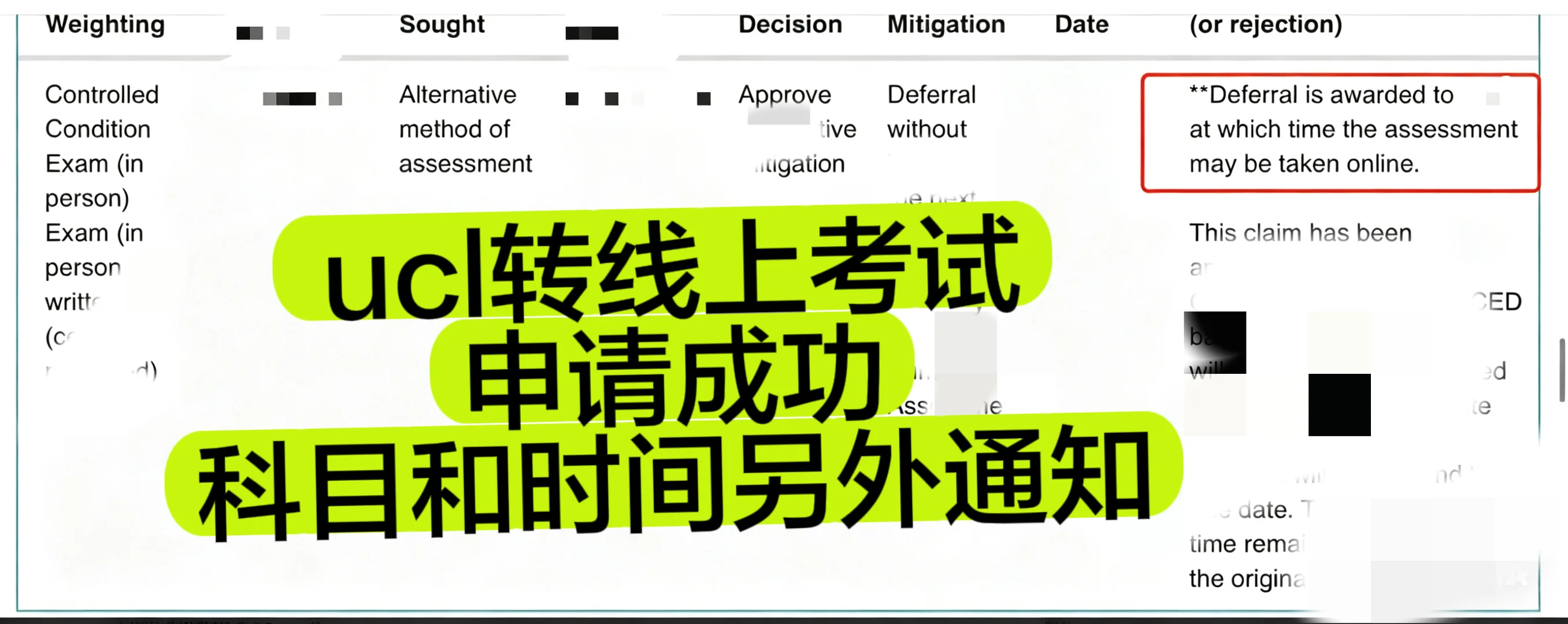 ucl转线上考试，4.27开始final的成功转3个 — 内容图片 3