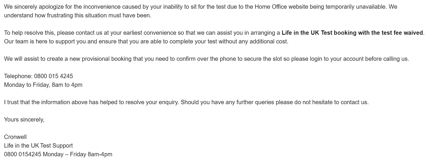 不要用eVisa预定Life in the UK 考试！ — 内容图片 3